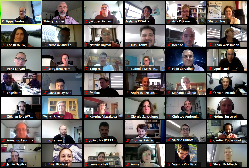 18-months status of the project online meeting
